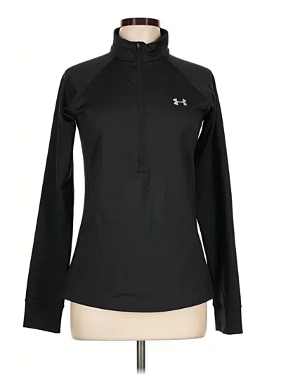 Pre-owned Under Armour Fleece Jacket In Black