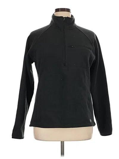 Pre-owned Under Armour Fleece Jacket In Black