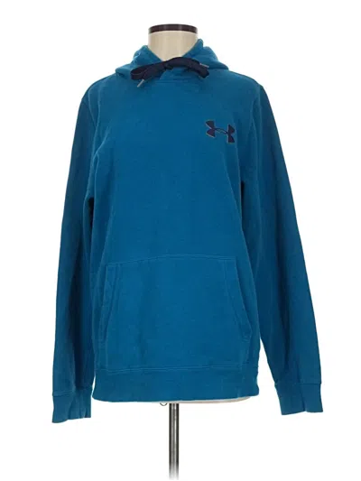 Pre-owned Under Armour Fleece Jacket In Blue
