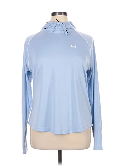 Pre-owned Under Armour Fleece Jacket In Blue