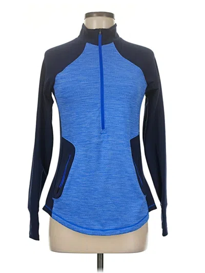 Pre-owned Under Armour Fleece Jacket In Blue