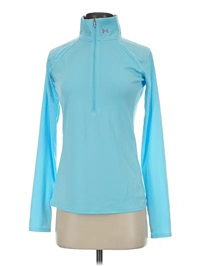 Pre-owned Under Armour Fleece Jacket In Blue