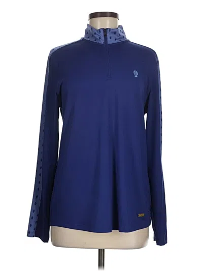 Pre-owned Under Armour Fleece Jacket In Blue
