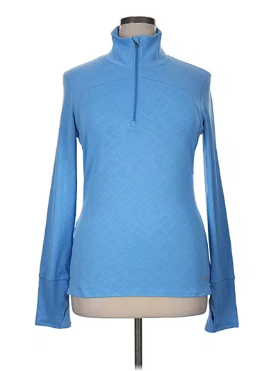 Pre-owned Under Armour Fleece Jacket In Blue