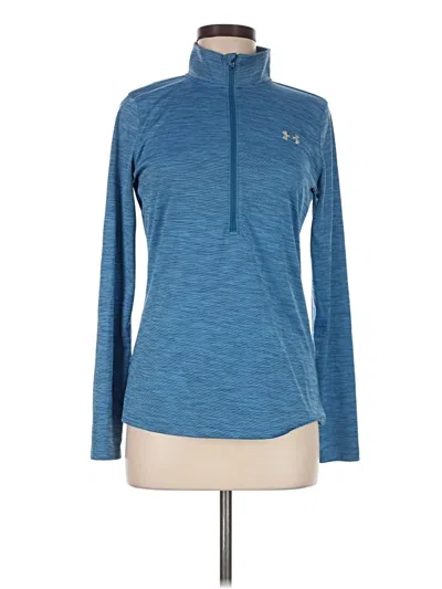 Pre-owned Under Armour Fleece Jacket In Blue