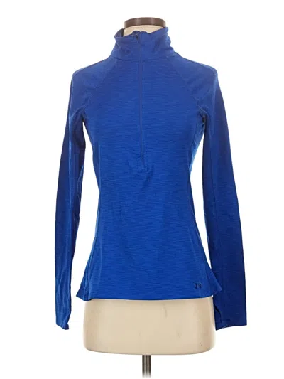 Pre-owned Under Armour Fleece Jacket In Blue