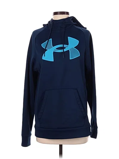Pre-owned Under Armour Fleece Jacket In Blue