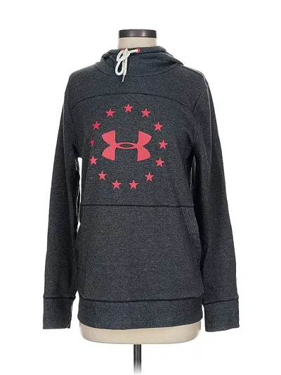 Pre-owned Under Armour Fleece Jacket In Gray
