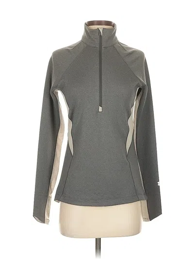 Pre-owned Under Armour Fleece Jacket In Gray