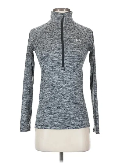 Pre-owned Under Armour Fleece Jacket In Gray