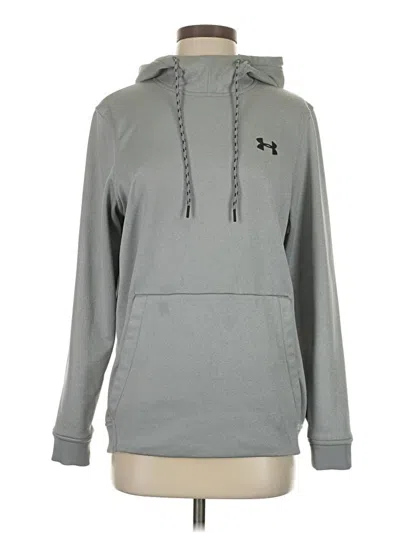 Pre-owned Under Armour Fleece Jacket In Gray