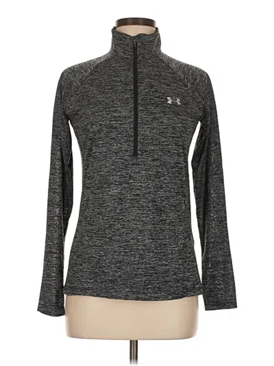 Pre-owned Under Armour Fleece Jacket In Gray