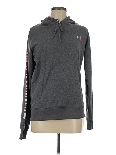 Pre-owned Under Armour Fleece Jacket In Gray