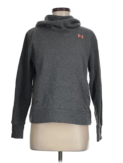 Pre-owned Under Armour Fleece Jacket In Gray