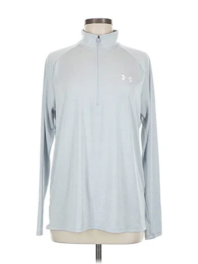 Pre-owned Under Armour Fleece Jacket In Gray