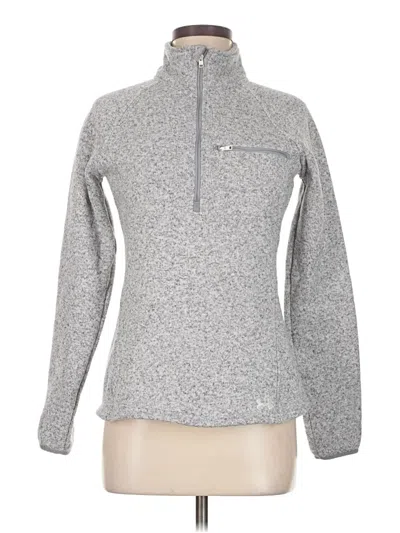 Pre-owned Under Armour Fleece Jacket In Gray