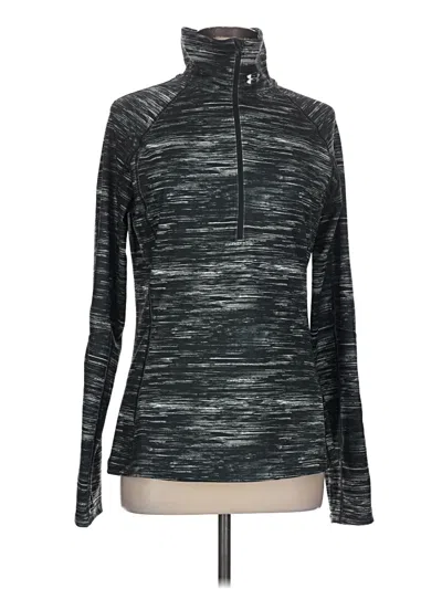 Pre-owned Under Armour Fleece Jacket In Gray