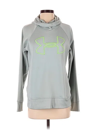Pre-owned Under Armour Fleece Jacket In Gray