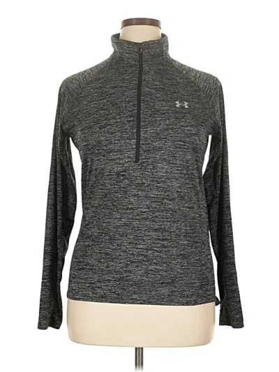 Pre-owned Under Armour Fleece Jacket In Gray