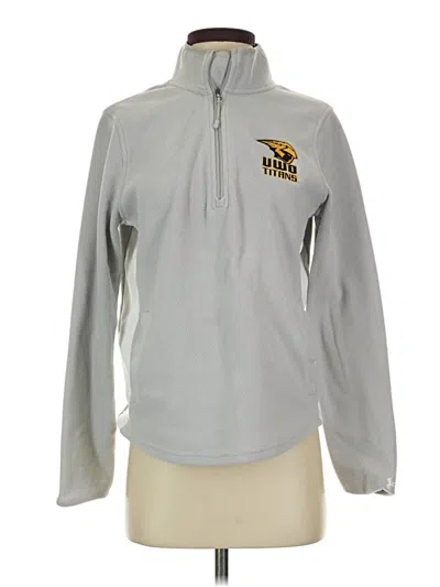 Pre-owned Under Armour Fleece Jacket In Gray