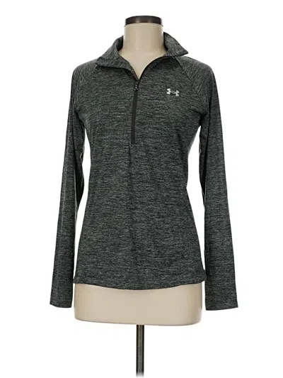 Pre-owned Under Armour Fleece Jacket In Gray