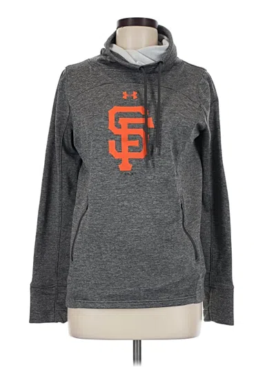 Pre-owned Under Armour Fleece Jacket In Gray