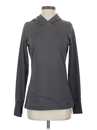 Pre-owned Under Armour Fleece Jacket In Gray