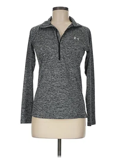 Pre-owned Under Armour Fleece Jacket In Gray