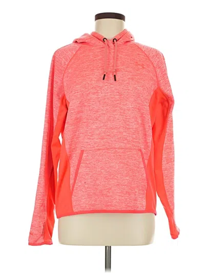 Pre-owned Under Armour Fleece Jacket In Orange