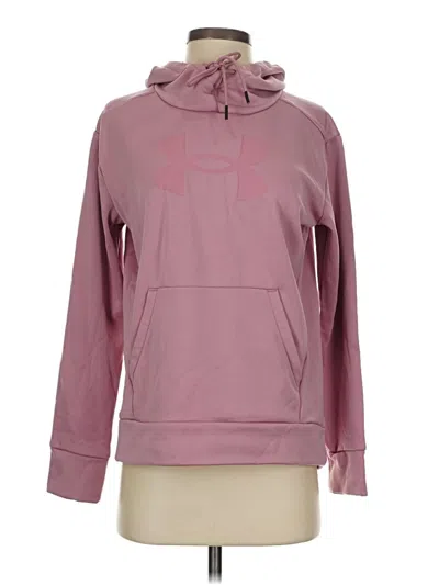 Pre-owned Under Armour Fleece Jacket In Pink