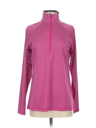 Pre-owned Under Armour Fleece Jacket In Pink