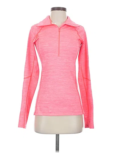 Pre-owned Under Armour Fleece Jacket In Pink