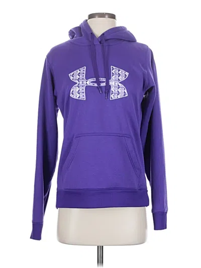 Pre-owned Under Armour Fleece Jacket In Purple