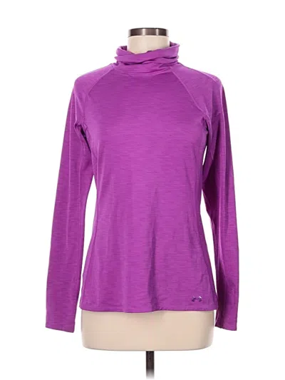 Pre-owned Under Armour Fleece Jacket In Purple