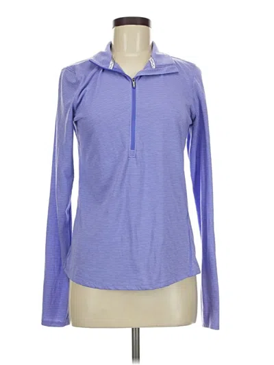 Pre-owned Under Armour Fleece Jacket In Purple