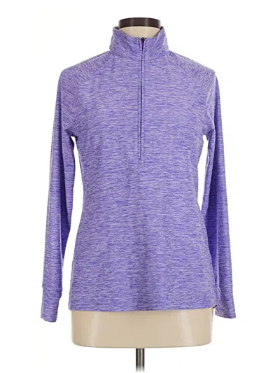Pre-owned Under Armour Fleece Jacket In Purple