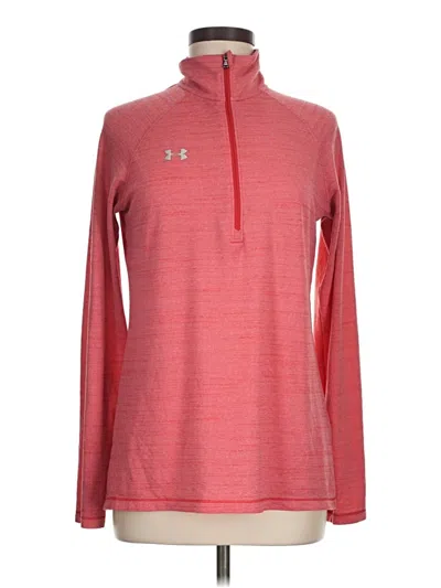 Pre-owned Under Armour Fleece Jacket In Red