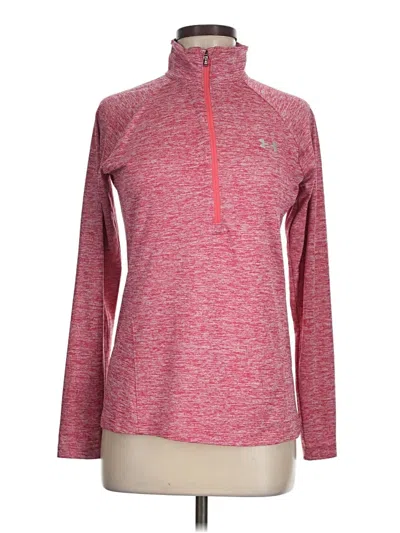 Pre-owned Under Armour Fleece Jacket In Red
