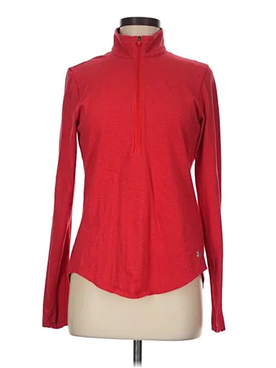 Pre-owned Under Armour Fleece Jacket In Red