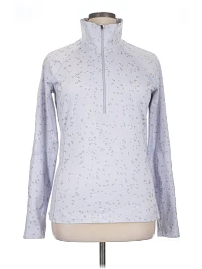 Pre-owned Under Armour Fleece Jacket In Silver