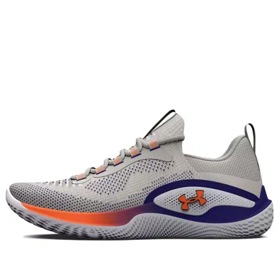 Under Armour Flow Dynamic 'grey Blue Orange' In Gray