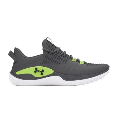 Pre-owned Under Armour Flow Dynamic Intelliknit 'titan Grey Morph Green' | Men's Size 7.5 In Gray