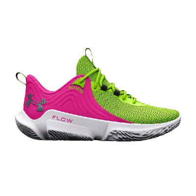 Pre-owned Under Armour Flow Futr X 2 'lime Surge Rebel Pink' In Green