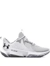 Under Armour Flow Futr X 2 Team "white/grey" Sneakers In Gray