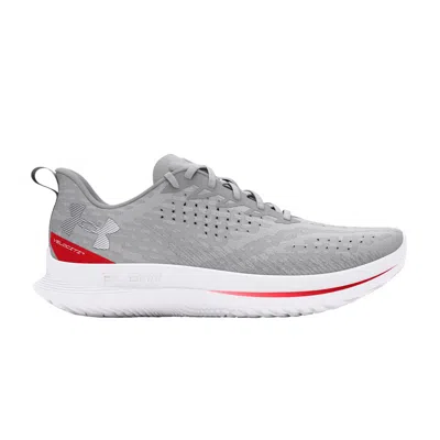 Pre-owned Under Armour Flow Velociti 4 'halo Grey Racer Red'