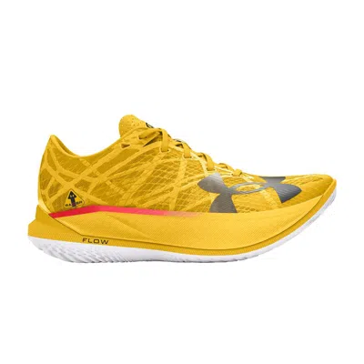Pre-owned Under Armour Flow Velociti Elite 2 'streetracer - Taxi' In Yellow