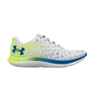Pre-owned Under Armour Flow Velociti Wind 2 'white High Vis Yellow'