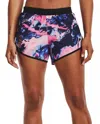Under Armour Fly By Anywhere Short In Multi Color In Multi