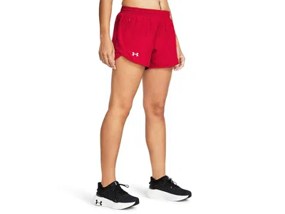Under Armour Fly By Shorts In Pink