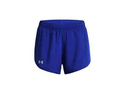 Under Armour Fly By Shorts In Blue